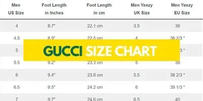 gucci sizing chart clothing|gucci size conversion chart.